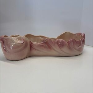 Pink Ceramic Decorative Dish